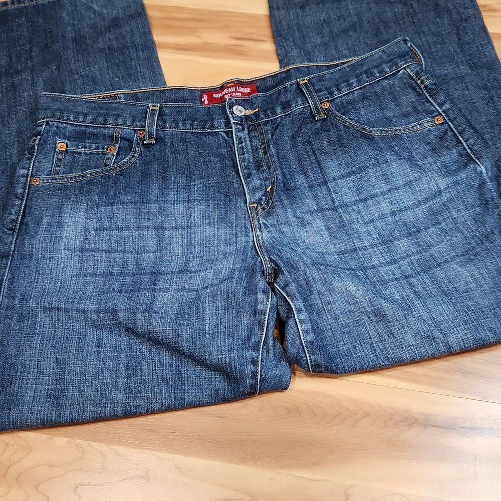 Levi Strauss Nouveau Loose Jeans - SIZE 16L